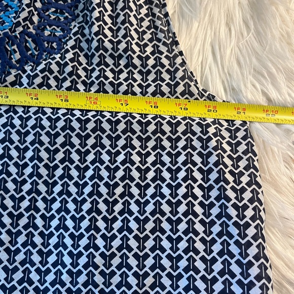 J Crew embroidered silk blend sleeveless top - Picture 11 of 13